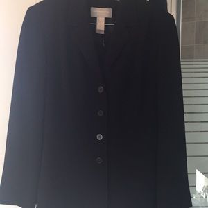 Black 2 Liz Claiborne skirt suit